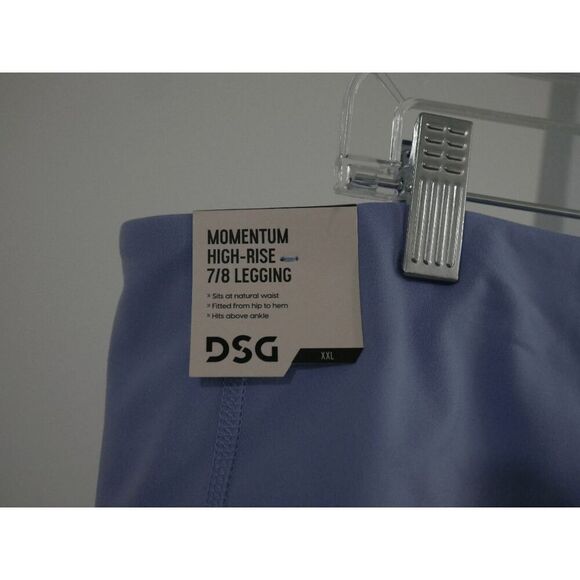 DSG Women's Momentum High Rise Perforated 7/8 Legging Peri Sky XXL - Picture 6 of 11